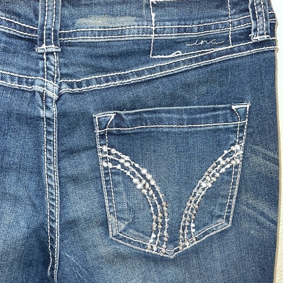 INC CLASSY RHINESTONE DENIM JEANS REGULAR FIT - Picture 9 of 15